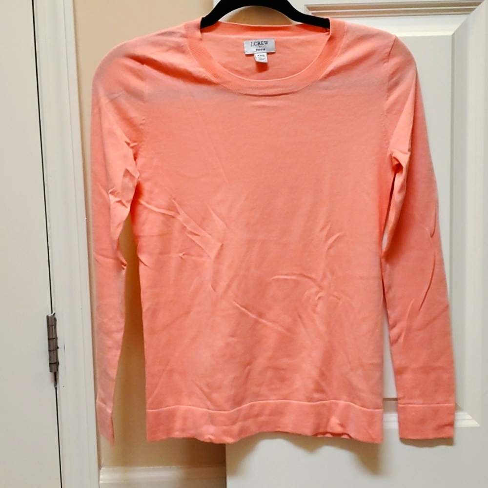 Pink J Crew sweater, size XXS, $20